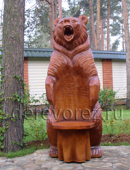 кресло-медведь