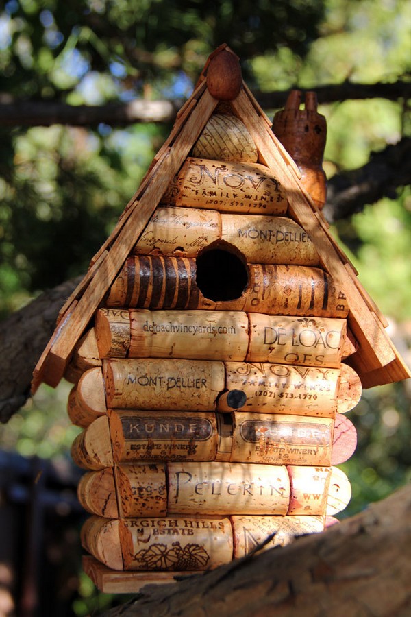 Деревянная кормушка-конструктор для птиц «Дерево» своими руками, 14.5 × 14.5 × 18 см, Greengo