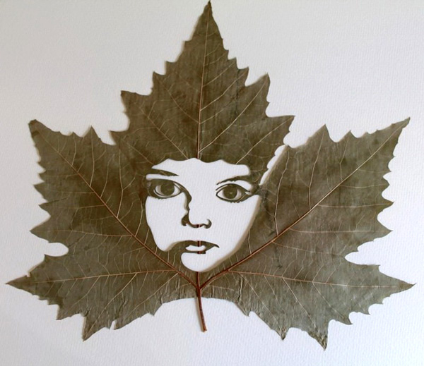 Lorenzo Duran Silva – виртуозная резьба по листьям